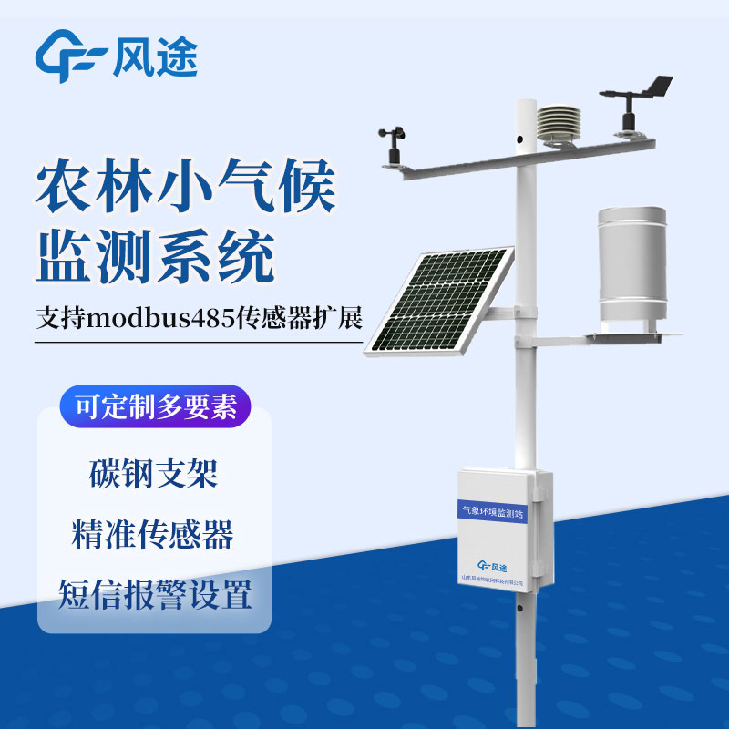 田間小氣候自動觀測站，農業環境監測的重要工具